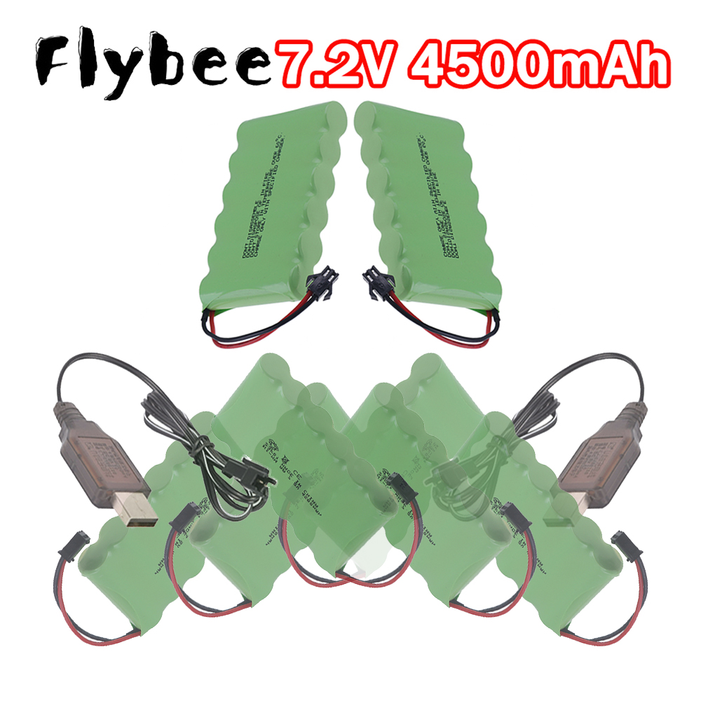 Rc Hobby Brand - 2026 NEW AA 4500mAh Rechargeable 7.2V