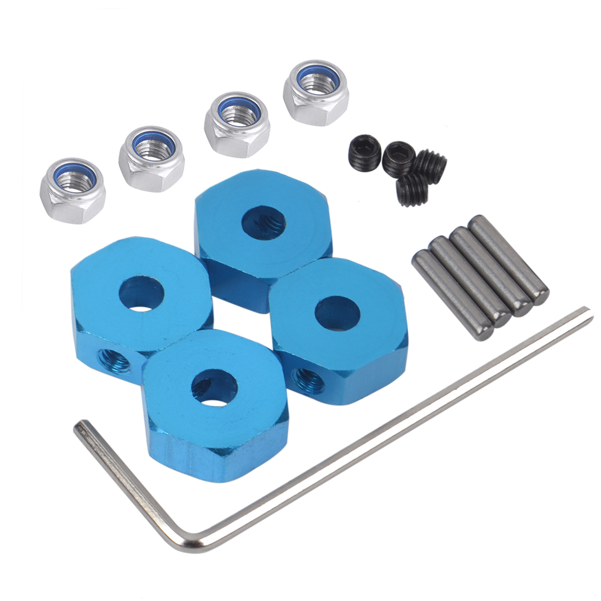 Rc Hobby Grade Truck - Aluminum 12mm Wheel Hex Hubs Drive