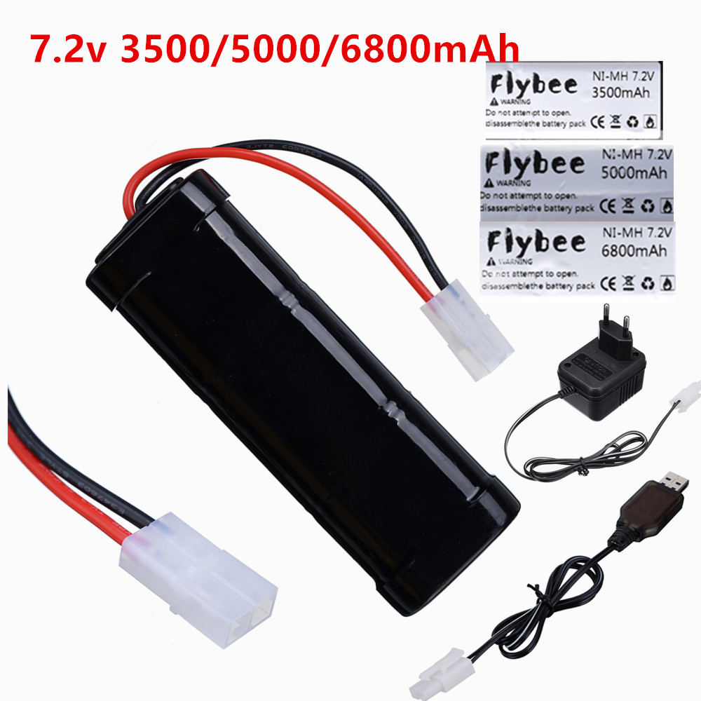 New 7.2V Battery 5000/6800mAh  - Rc Hobby Trucks ulasan dan harga