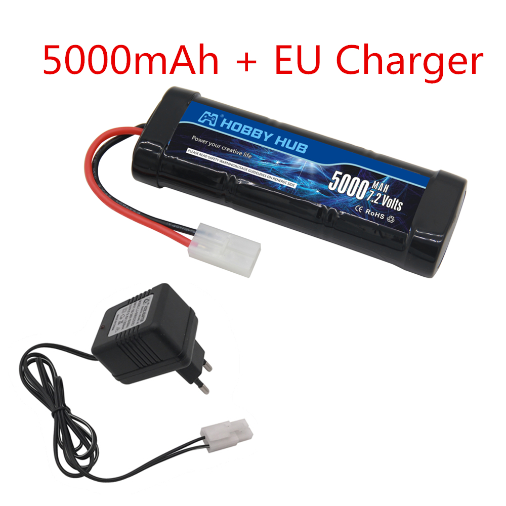 New 7.2V Battery 5000/6800mAh  - Rc Hobby Trucks ulasan dan harga