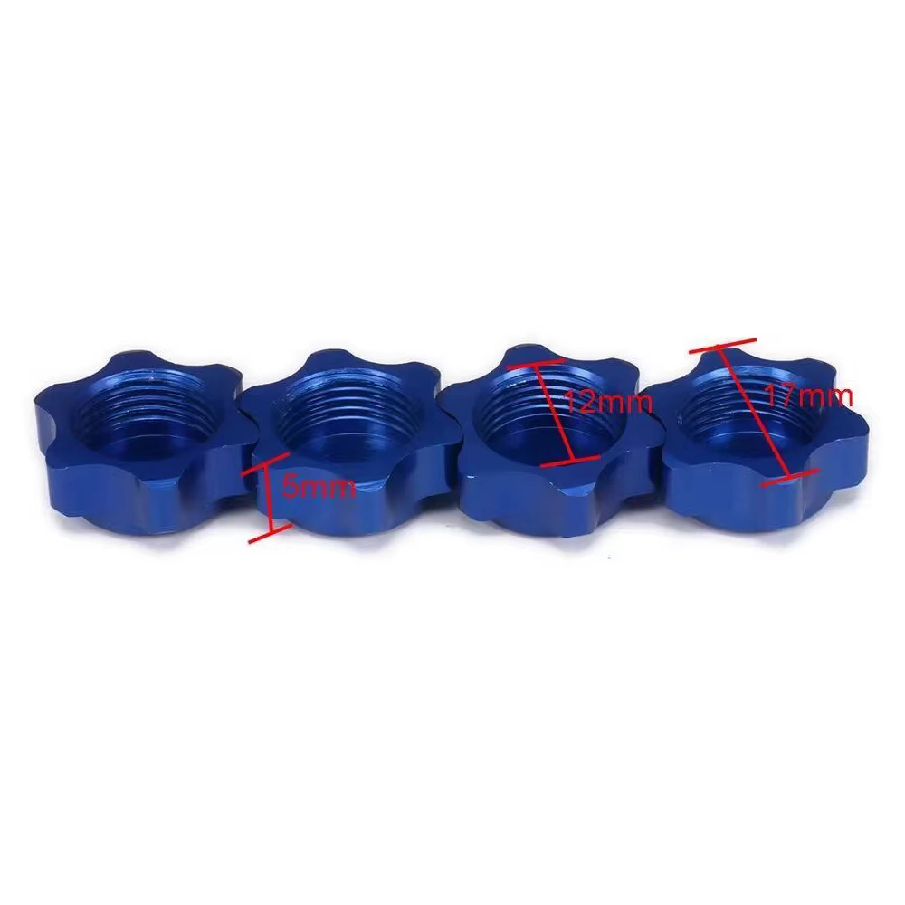17mm Aluminum Wheel Hub Hex Nu - Rc Hobby Grade Truck ulasan dan harga