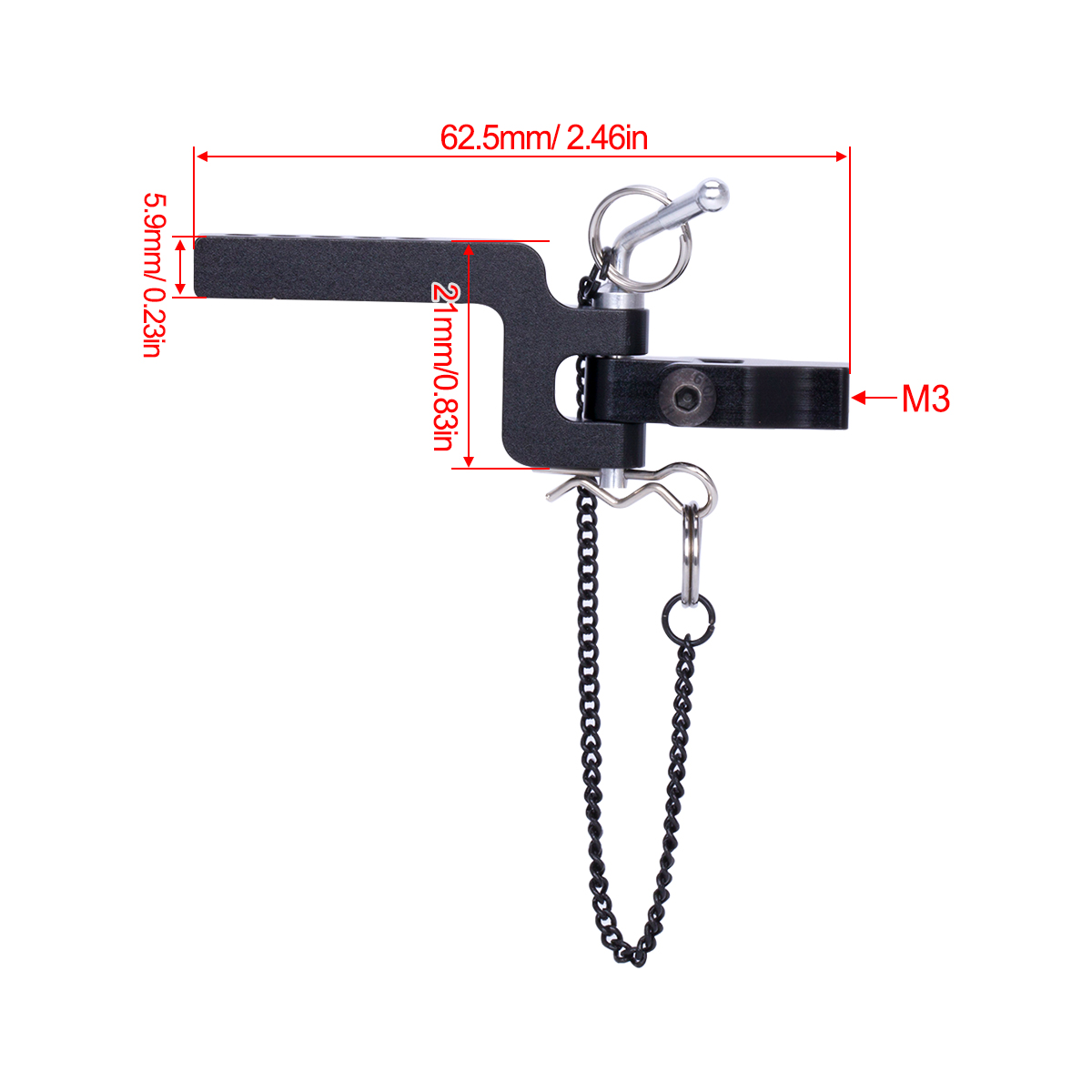 CNC Trailer Hook Rescue Access - Rc Hobby Factory ulasan dan harga