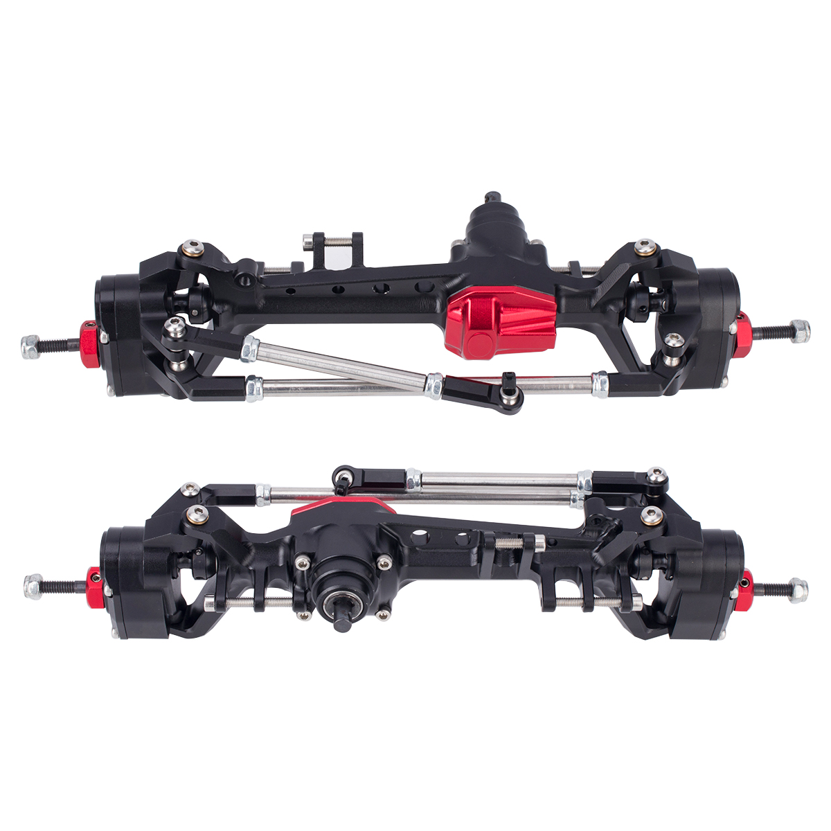 CNC Aluminum SCX10 III Front R - Rc Hobby Factory ulasan dan harga