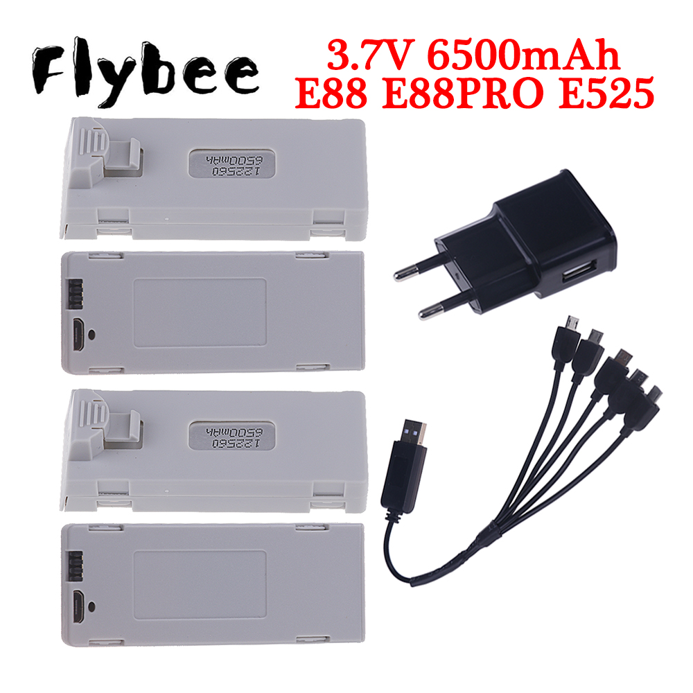 Original E88 Battery 3.7V 6500 - Rc And Hobby ulasan dan harga