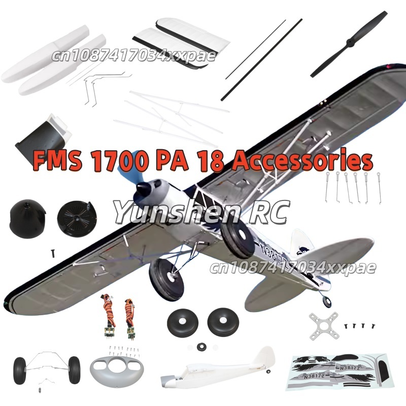 FMS RC Plane Decals For 1700mm - Rc And Hobby ulasan dan harga