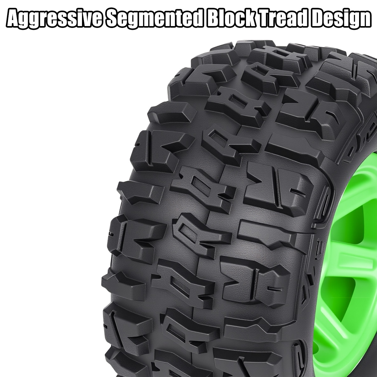 4Pcs 87mm Rubber Tires Wheels  - Rc Hobby Trucks ulasan dan harga