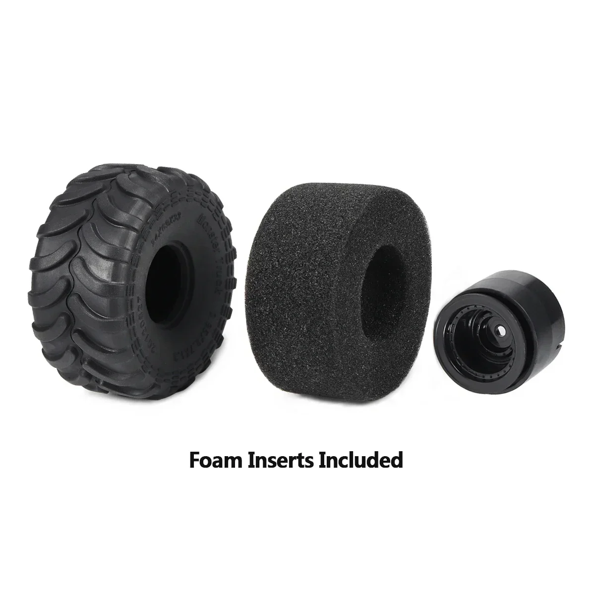 4pcs Monster Truck Tires with  - Rc Hobby Trucks ulasan dan harga