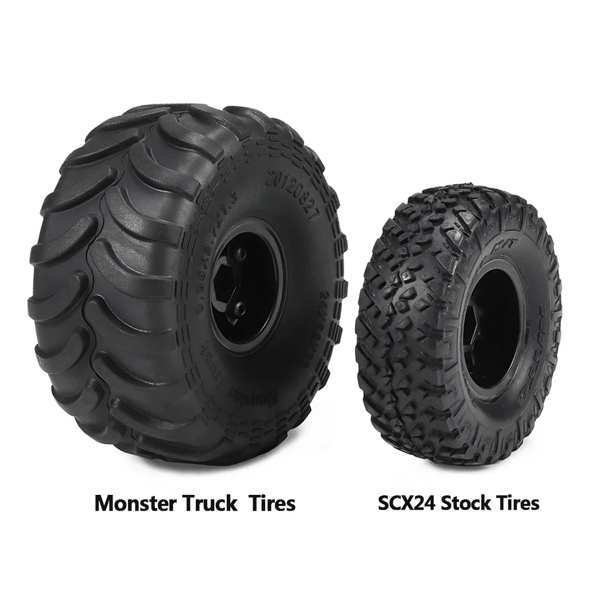 4pcs Monster Truck Tires with  - Rc Hobby Trucks ulasan dan harga