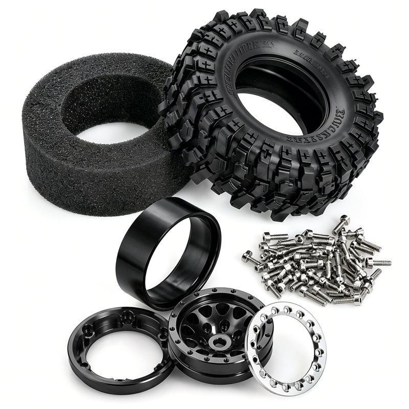 X18A-1.3 Inch RC Beadlock Whee - Rc Hobby Trucks ulasan dan harga