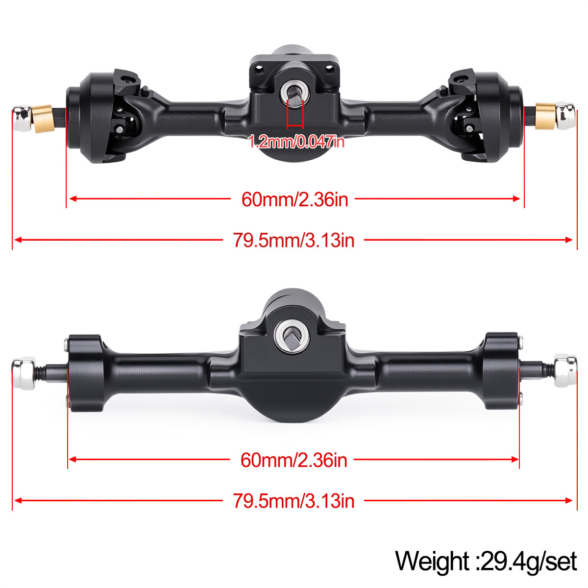 Aluminum Alloy Complete Front  - Rc Hobby Factory ulasan dan harga
