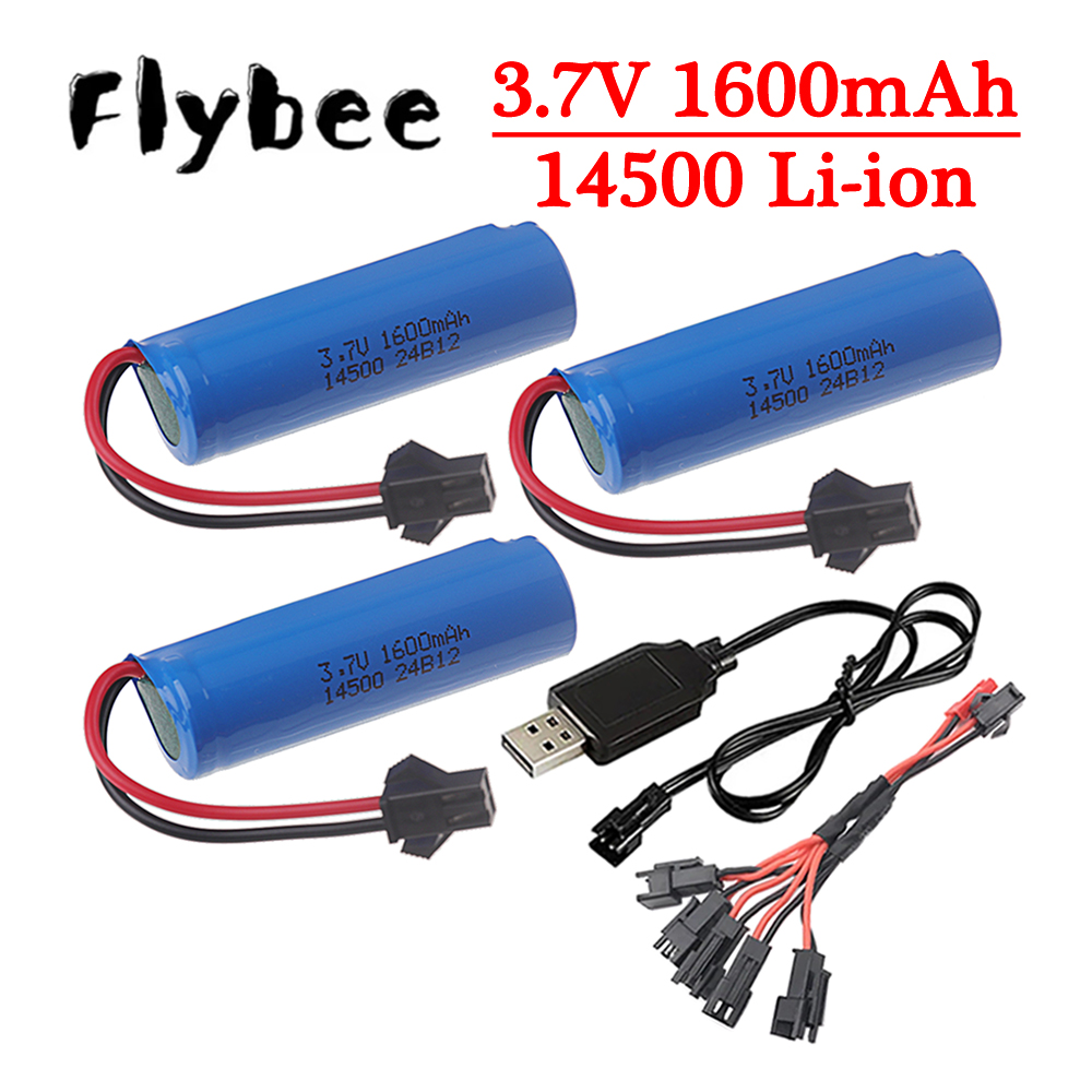 Original 3.7v 14500 1600mAh Li - Rc And Hobby ulasan dan harga