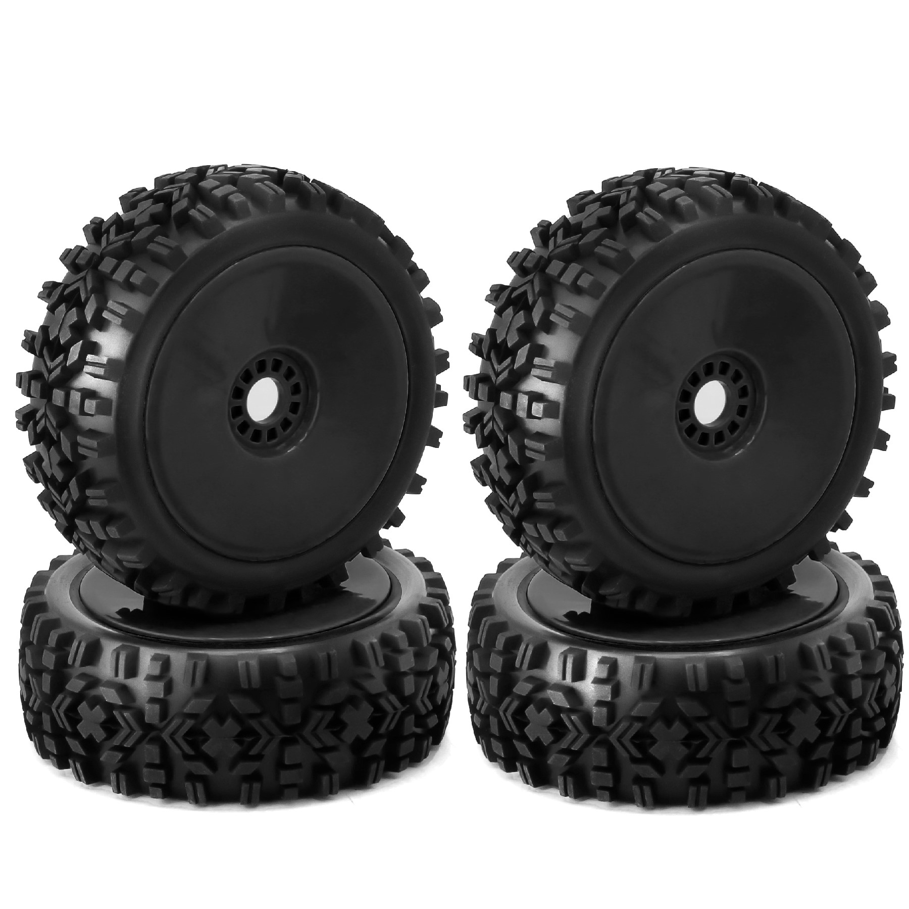 RC 1/8 Buggy Tires and Wheels  - Rc Hobby Trucks ulasan dan harga